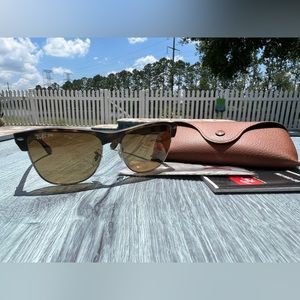 Ray Ban Polarized Oversized Clubmasters